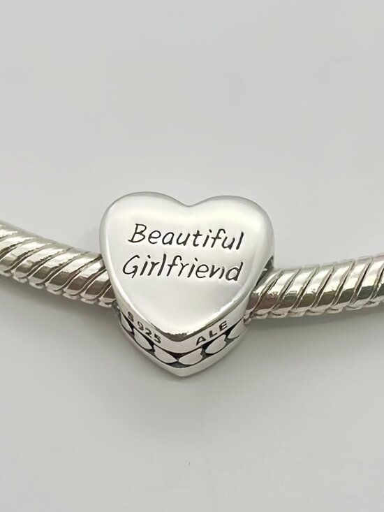 Pandora Jewelry - Pandora Beautiful Girlfriend Heart Exclusive Charm